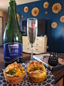 the ultimate movie night experience with 'Made of Honor' paired perfectly with Lucas Vineyards Extra Dry Sparkling Wine