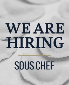 Bully Hill is looking for an experienced Sous Chef