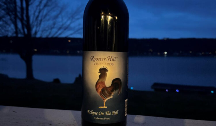 In the heart of the Finger Lakes, Rooster Hill Winery has introduced a new addition to its lineup: "Eclipse on the Hill." This limited release Cabernet Franc 2020 arrives just in time to elevate your wine experience.
