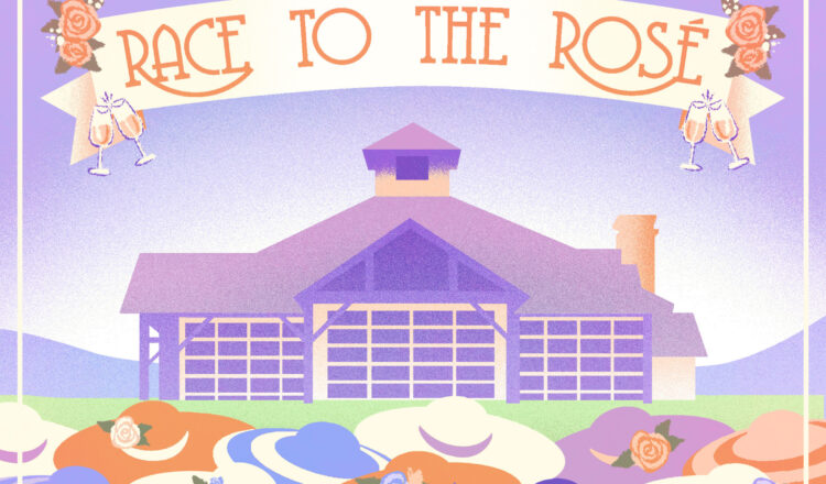 Experience the thrill of the Kentucky Derby at Point of the Bluff Vineyard's Fourth Annual Race to the Rosé party on May 4th, featuring live music, wine, and more!