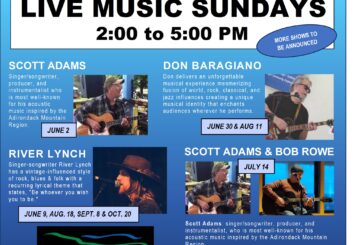 Azure Winery on Keuka Lake invites you to experience Live Music Sundays from June to October, 2024, featuring a lineup of talented musicians.