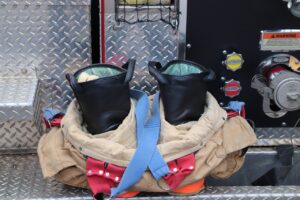 Residents and businesses are encouraged to light up their homes or establishments in red during the next week as a symbol of support for these dedicated volunteers.