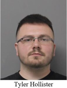 Steuben County Sheriff Jim Allard reports that on April 24, 2024, Investigators of the Steuben County Sheriff’s Office arrested Tyler C. Hollister, age 24 of Kens Boulevard, Painted Post New York.