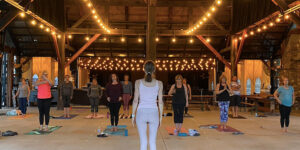 Point of the Bluff Winery on beautiful Keuka Lake is calling all yogis to join them in 2 unique yoga and wine experiences