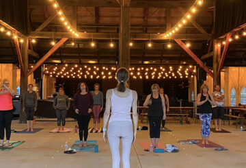 Point of the Bluff Winery on beautiful Keuka Lake is calling all yogis to join them in 2 unique yoga and wine experiences