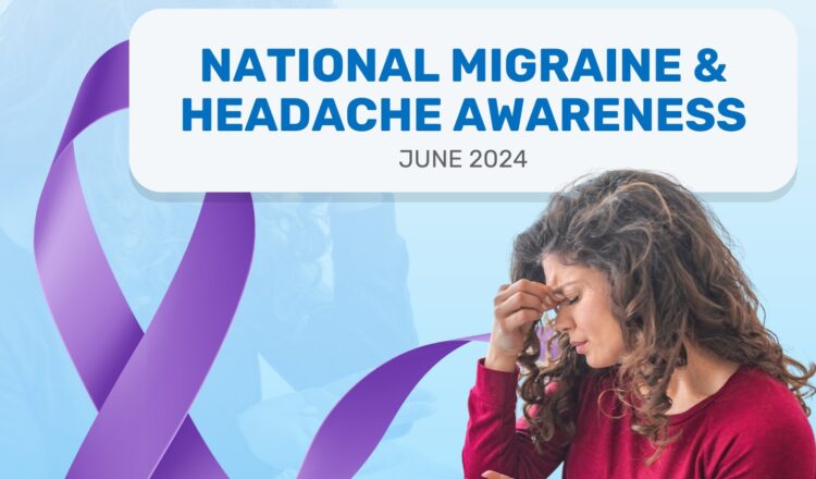 June is Migraine & Headache Awareness Month! Let's shine a light on these common yet debilitating conditions.