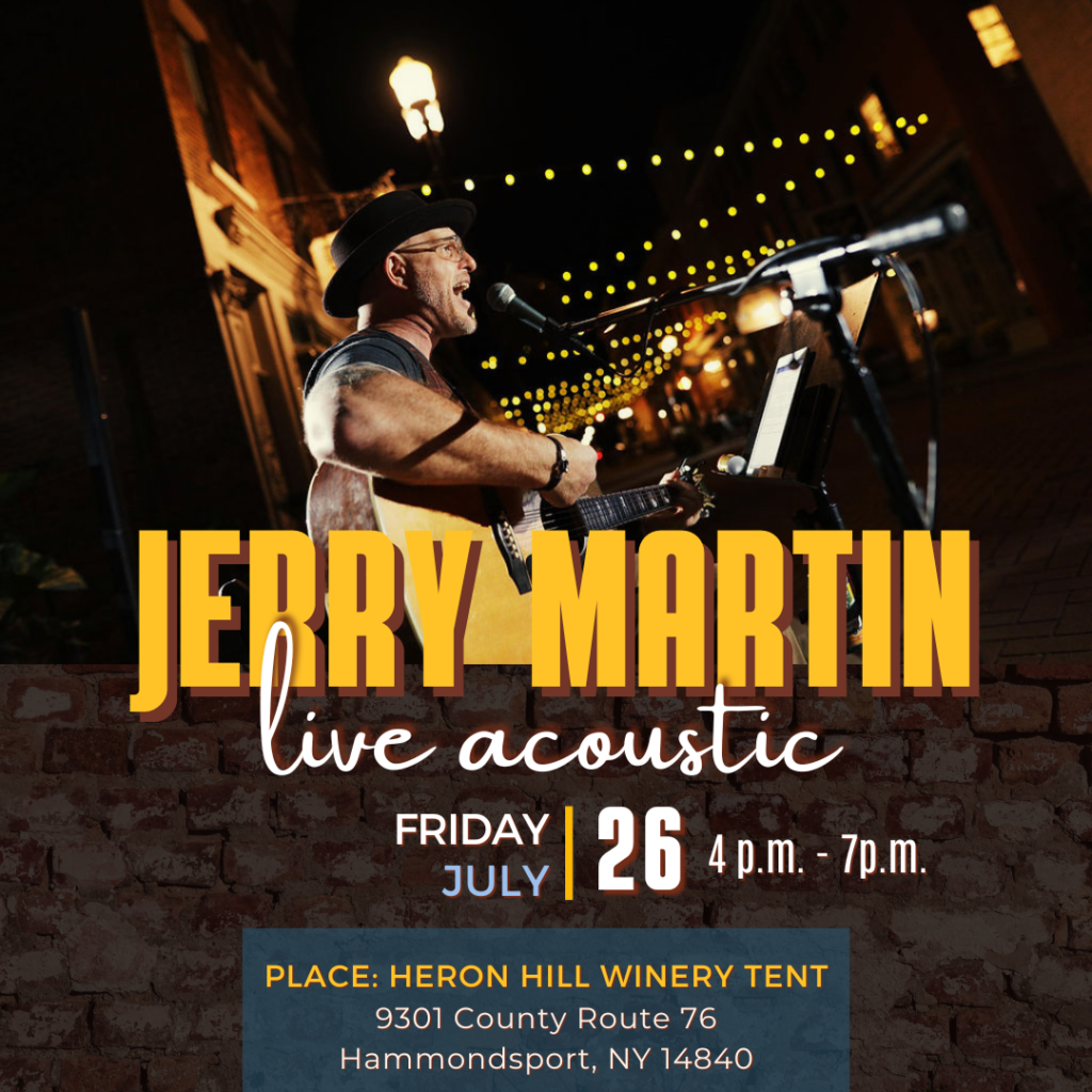 Music, Food, Wine and More at Heron Hill on Keuka Lake and The Canandaigua Tasting Room