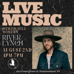 This August, Heron Hill and Point of the Bluff wineries are bustling with exciting events, from live music to yoga and local markets.