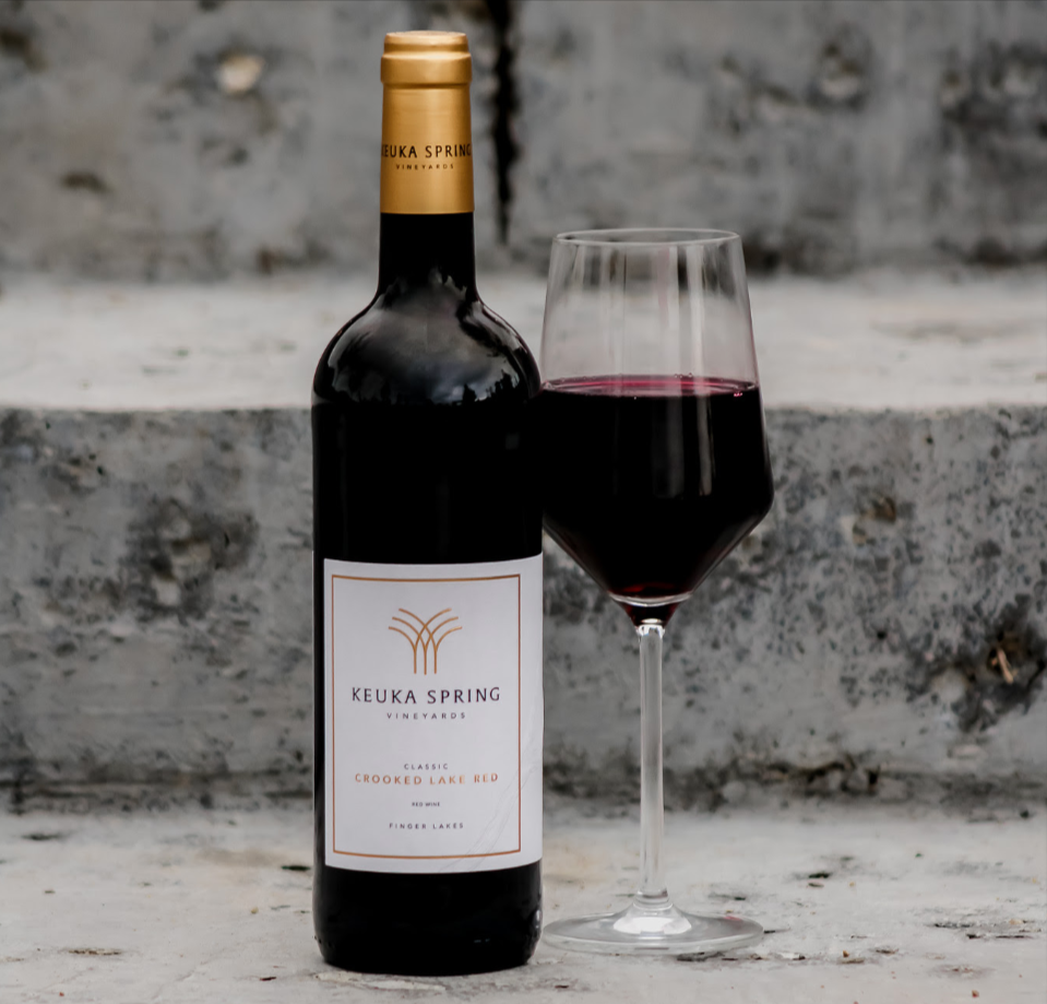 Crooked Lake Red - a New Release from Keuka Springs