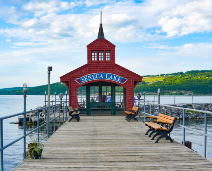 The picturesque village of Watkins Glen is celebrating the completion of a multi-million dollar revitalization project, funded by a state grant.