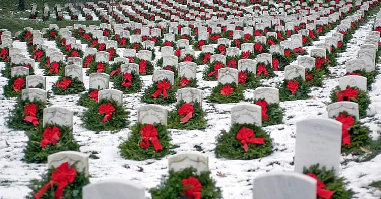 Be part of the wreath-laying ceremony at Wreaths Across America Bath NY National Cemetery, on December 14.