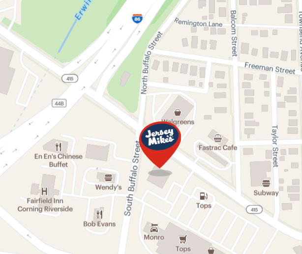 ​Jersey Mike’s Subs is set to open a new location at 72 W. Pulteney Street in Corning, New York, marking its continued expansion in the Southern Tier region.