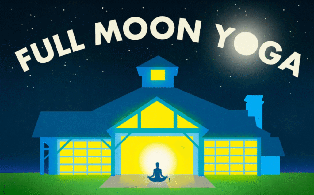 Full Moon Yoga Monday, May 12 from 7-8:30pm at the Pavilion Join us under the full moon for a gentle, all-levels yoga class led by longtime instructor Lauren, followed by a complimentary glass of Point of the Bluff wine. Come early to settle in, dress in layers, and bring your mat—it's the perfect way to unwind and connect under the night sky!