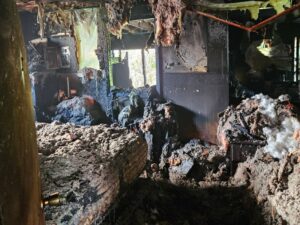 Authorities are still working to determine the cause of a fire that broke out Thursday afternoon at a property on Chestnut Street in the Village of Bath.