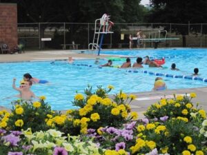 The Denison Park Pool in Corning