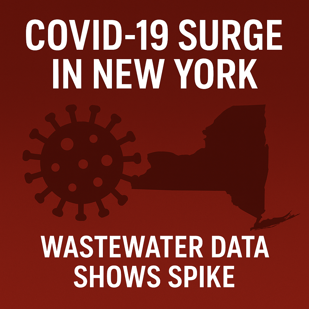 COVID 19 Surge in New York State Waste Water