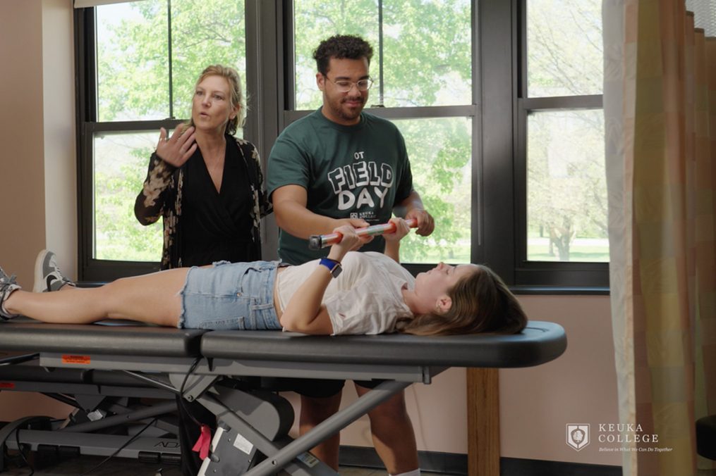 The Accreditation Council for Occupational Therapy Education (ACOTE) referred to Keuka College’s OT faculty as “assessment champions” in its most recent report.